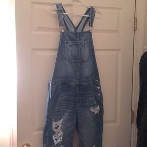American Eagle TomGirl Overalls
